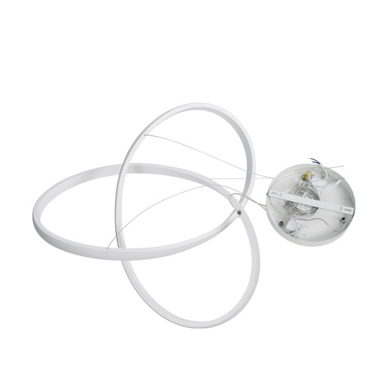 GLOBOSTAR® DEXTER 61050 Μοντέρνο Κρεμαστό Φωτιστικό Οροφής LED 72W 8064lm 300° AC 220-240V IP20 Ρυθμιζόμενο Λευκό CCT με Χειριστήριο από 2700K έως 6000K Dimmable - Lumileds SMD Chip - Λευκό Ματ - Μ56 x Π56 x Υ14cm - 3 Χρόνια Εγγύηση GLOBOSTAR® DEXTER 61050 Μοντέρνο Κρεμαστό Φωτιστικό Οροφής LED 72W 8064lm 300° AC 220-240V IP20 Ρυθμιζόμενο Λευκό CCT με Χειριστήριο από 2700K έως 6000K Dimmable - Lumileds SMD Chip - Λευκό Ματ - Μ56 x Π56 x Υ14cm - 3 Χρόνια Εγγύηση
