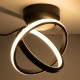GLOBOSTAR® AMELIA 61052 Μοντέρνο Φωτιστικό Οροφής LED 20W 2400lm 300° AC 220-240V IP20 Ρυθμιζόμενο Λευκό CCT με On/Off 2700K/4500K/6000K - Lumileds SMD Chip - Μαύρο Ματ - Μ24.5 x Π16 x Υ25cm - 3 Χρόνια Εγγύηση GLOBOSTAR® AMELIA 61052 Μοντέρνο Φωτιστικό Οροφής LED 20W 2400lm 300° AC 220-240V IP20 Ρυθμιζόμενο Λευκό CCT με On/Off 2700K/4500K/6000K - Lumileds SMD Chip - Μαύρο Ματ - Μ24.5 x Π16 x Υ25cm - 3 Χρόνια Εγγύηση