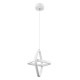 GLOBOSTAR® ROSE 61065 Μοντέρνο Κρεμαστό Φωτιστικό Οροφής LED 22W 2640lm 300° AC 220-240V IP20 Ρυθμιζόμενο Λευκό CCT με On/Off 2700K/4500K/6000K - Lumileds SMD Chip - Λευκό Ματ - Μ24 x Π22 x Υ24cm - 3 Χρόνια Εγγύηση GLOBOSTAR® ROSE 61065 Μοντέρνο Κρεμαστό Φωτιστικό Οροφής LED 22W 2640lm 300° AC 220-240V IP20 Ρυθμιζόμενο Λευκό CCT με On/Off 2700K/4500K/6000K - Lumileds SMD Chip - Λευκό Ματ - Μ24 x Π22 x Υ24cm - 3 Χρόνια Εγγύηση