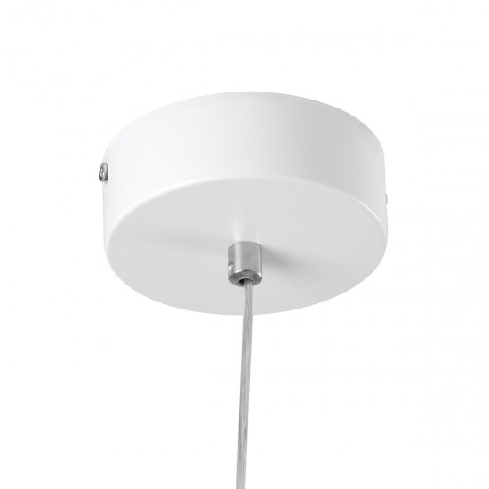 GLOBOSTAR® ROSE 61065 Μοντέρνο Κρεμαστό Φωτιστικό Οροφής LED 22W 2640lm 300° AC 220-240V IP20 Ρυθμιζόμενο Λευκό CCT με On/Off 2700K/4500K/6000K - Lumileds SMD Chip - Λευκό Ματ - Μ24 x Π22 x Υ24cm - 3 Χρόνια Εγγύηση GLOBOSTAR® ROSE 61065 Μοντέρνο Κρεμαστό Φωτιστικό Οροφής LED 22W 2640lm 300° AC 220-240V IP20 Ρυθμιζόμενο Λευκό CCT με On/Off 2700K/4500K/6000K - Lumileds SMD Chip - Λευκό Ματ - Μ24 x Π22 x Υ24cm - 3 Χρόνια Εγγύηση