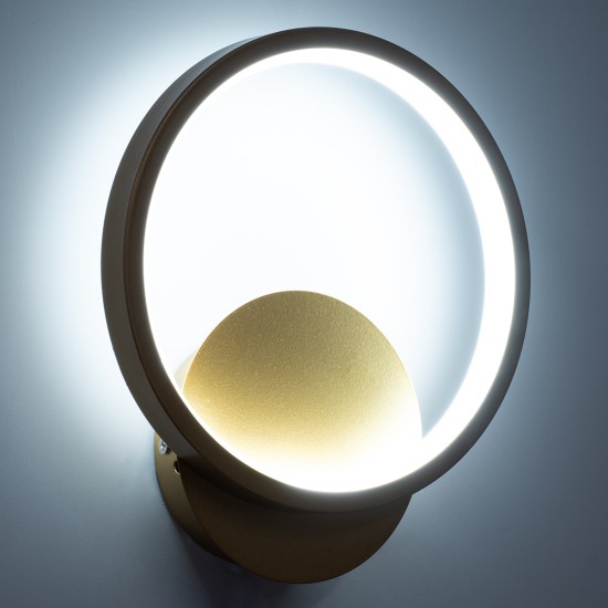 GLOBOSTAR® TED 61072 Μοντέρνο Φωτιστικό Τοίχου - Απλίκα LED 9W 1080lm 300° AC 220-240V IP20 Ρυθμιζόμενο Λευκό CCT με On/Off 2700K/4500K/6000K - Lumileds SMD Chip - Χρυσό Βούρτσας - Μ20 x Π5.5 x Υ23cm - 3 Χρόνια Εγγύηση GLOBOSTAR® TED 61072 Μοντέρνο Φωτιστικό Τοίχου - Απλίκα LED 9W 1080lm 300° AC 220-240V IP20 Ρυθμιζόμενο Λευκό CCT με On/Off 2700K/4500K/6000K - Lumileds SMD Chip - Χρυσό Βούρτσας - Μ20 x Π5.5 x Υ23cm - 3 Χρόνια Εγγύηση