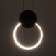 GLOBOSTAR® CYCLOS 61073 Μοντέρνο Κρεμαστό Φωτιστικό Οροφής LED 9W 1080lm 300° AC 220-240V IP20 Ρυθμιζόμενο Λευκό CCT με On/Off 2700K/4500K/6000K - Lumileds SMD Chip - Μαύρο Ματ - Μ21 x Π2.3 x Υ26.5cm - 3 Χρόνια Εγγύηση GLOBOSTAR® CYCLOS 61073 Μοντέρνο Κρεμαστό Φωτιστικό Οροφής LED 9W 1080lm 300° AC 220-240V IP20 Ρυθμιζόμενο Λευκό CCT με On/Off 2700K/4500K/6000K - Lumileds SMD Chip - Μαύρο Ματ - Μ21 x Π2.3 x Υ26.5cm - 3 Χρόνια Εγγύηση