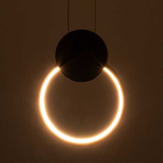 GLOBOSTAR® CYCLOS 61075 Μοντέρνο Κρεμαστό Φωτιστικό Οροφής LED 9W 1080lm 300° AC 220-240V IP20 Ρυθμιζόμενο Λευκό CCT με On/Off 2700K/4500K/6000K - Lumileds SMD Chip - Χρυσό Βούρτσας - Μ21 x Π2.3 x Υ26.5cm - 3 Χρόνια Εγγύηση GLOBOSTAR® CYCLOS 61075 Μοντέρνο Κρεμαστό Φωτιστικό Οροφής LED 9W 1080lm 300° AC 220-240V IP20 Ρυθμιζόμενο Λευκό CCT με On/Off 2700K/4500K/6000K - Lumileds SMD Chip - Χρυσό Βούρτσας - Μ21 x Π2.3 x Υ26.5cm - 3 Χρόνια Εγγύηση