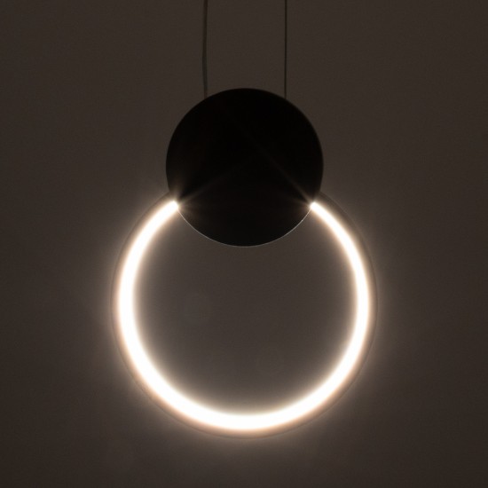 GLOBOSTAR® CYCLOS 61075 Μοντέρνο Κρεμαστό Φωτιστικό Οροφής LED 9W 1080lm 300° AC 220-240V IP20 Ρυθμιζόμενο Λευκό CCT με On/Off 2700K/4500K/6000K - Lumileds SMD Chip - Χρυσό Βούρτσας - Μ21 x Π2.3 x Υ26.5cm - 3 Χρόνια Εγγύηση GLOBOSTAR® CYCLOS 61075 Μοντέρνο Κρεμαστό Φωτιστικό Οροφής LED 9W 1080lm 300° AC 220-240V IP20 Ρυθμιζόμενο Λευκό CCT με On/Off 2700K/4500K/6000K - Lumileds SMD Chip - Χρυσό Βούρτσας - Μ21 x Π2.3 x Υ26.5cm - 3 Χρόνια Εγγύηση