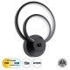 GLOBOSTAR® FREDDIE 61076 Μοντέρνο Φωτιστικό Τοίχου - Απλίκα LED 15W 1800lm 300° AC 220-240V IP20 Ρυθμιζόμενο Λευκό CCT με On/Off 2700K/4500K/6000K - Lumileds SMD Chip - Μαύρο Ματ - Μ20 x Π7.5 x Υ25cm - 3 Χρόνια Εγγύηση GLOBOSTAR® FREDDIE 61076 Μοντέρνο Φωτιστικό Τοίχου - Απλίκα LED 15W 1800lm 300° AC 220-240V IP20 Ρυθμιζόμενο Λευκό CCT με On/Off 2700K/4500K/6000K - Lumileds SMD Chip - Μαύρο Ματ - Μ20 x Π7.5 x Υ25cm - 3 Χρόνια Εγγύηση