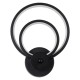 GLOBOSTAR® FREDDIE 61076 Μοντέρνο Φωτιστικό Τοίχου - Απλίκα LED 15W 1800lm 300° AC 220-240V IP20 Ρυθμιζόμενο Λευκό CCT με On/Off 2700K/4500K/6000K - Lumileds SMD Chip - Μαύρο Ματ - Μ20 x Π7.5 x Υ25cm - 3 Χρόνια Εγγύηση GLOBOSTAR® FREDDIE 61076 Μοντέρνο Φωτιστικό Τοίχου - Απλίκα LED 15W 1800lm 300° AC 220-240V IP20 Ρυθμιζόμενο Λευκό CCT με On/Off 2700K/4500K/6000K - Lumileds SMD Chip - Μαύρο Ματ - Μ20 x Π7.5 x Υ25cm - 3 Χρόνια Εγγύηση