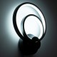 GLOBOSTAR® FREDDIE 61076 Μοντέρνο Φωτιστικό Τοίχου - Απλίκα LED 15W 1800lm 300° AC 220-240V IP20 Ρυθμιζόμενο Λευκό CCT με On/Off 2700K/4500K/6000K - Lumileds SMD Chip - Μαύρο Ματ - Μ20 x Π7.5 x Υ25cm - 3 Χρόνια Εγγύηση GLOBOSTAR® FREDDIE 61076 Μοντέρνο Φωτιστικό Τοίχου - Απλίκα LED 15W 1800lm 300° AC 220-240V IP20 Ρυθμιζόμενο Λευκό CCT με On/Off 2700K/4500K/6000K - Lumileds SMD Chip - Μαύρο Ματ - Μ20 x Π7.5 x Υ25cm - 3 Χρόνια Εγγύηση