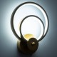 GLOBOSTAR® FREDDIE 61078 Μοντέρνο Φωτιστικό Τοίχου - Απλίκα LED 15W 1080lm 300° AC 220-240V IP20 Ρυθμιζόμενο Λευκό CCT με On/Off 2700K/4500K/6000K - Lumileds SMD Chip - Χρυσό Βούρτσας - Μ20 x Π7.5 x Υ25cm - 3 Χρόνια Εγγύηση GLOBOSTAR® FREDDIE 61078 Μοντέρνο Φωτιστικό Τοίχου - Απλίκα LED 15W 1080lm 300° AC 220-240V IP20 Ρυθμιζόμενο Λευκό CCT με On/Off 2700K/4500K/6000K - Lumileds SMD Chip - Χρυσό Βούρτσας - Μ20 x Π7.5 x Υ25cm - 3 Χρόνια Εγγύηση