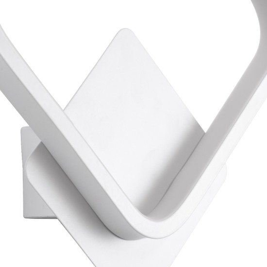 GLOBOSTAR® LENA 61080 Μοντέρνο Φωτιστικό Τοίχου - Απλίκα LED 12W 1440lm 300° AC 220-240V IP20 Ρυθμιζόμενο Λευκό CCT με On/Off 2700K/4500K/6000K - Lumileds SMD Chip - Λευκό Ματ - Μ25 x Π5.5 x Υ29.5cm - 3 Χρόνια Εγγύηση GLOBOSTAR® LENA 61080 Μοντέρνο Φωτιστικό Τοίχου - Απλίκα LED 12W 1440lm 300° AC 220-240V IP20 Ρυθμιζόμενο Λευκό CCT με On/Off 2700K/4500K/6000K - Lumileds SMD Chip - Λευκό Ματ - Μ25 x Π5.5 x Υ29.5cm - 3 Χρόνια Εγγύηση