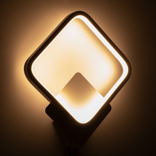 GLOBOSTAR® LENA 61080 Μοντέρνο Φωτιστικό Τοίχου - Απλίκα LED 12W 1440lm 300° AC 220-240V IP20 Ρυθμιζόμενο Λευκό CCT με On/Off 2700K/4500K/6000K - Lumileds SMD Chip - Λευκό Ματ - Μ25 x Π5.5 x Υ29.5cm - 3 Χρόνια Εγγύηση GLOBOSTAR® LENA 61080 Μοντέρνο Φωτιστικό Τοίχου - Απλίκα LED 12W 1440lm 300° AC 220-240V IP20 Ρυθμιζόμενο Λευκό CCT με On/Off 2700K/4500K/6000K - Lumileds SMD Chip - Λευκό Ματ - Μ25 x Π5.5 x Υ29.5cm - 3 Χρόνια Εγγύηση
