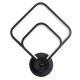 GLOBOSTAR® ANNA 61085 Μοντέρνο Φωτιστικό Τοίχου - Απλίκα LED 15W 1800lm 300° AC 220-240V IP20 Ρυθμιζόμενο Λευκό CCT με On/Off 2700K/4500K/6000K - Lumileds SMD Chip - Μαύρο Ματ - Μ25 x Π8 x Υ30cm - 3 Χρόνια Εγγύηση