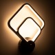 GLOBOSTAR® ANNA 61085 Μοντέρνο Φωτιστικό Τοίχου - Απλίκα LED 15W 1800lm 300° AC 220-240V IP20 Ρυθμιζόμενο Λευκό CCT με On/Off 2700K/4500K/6000K - Lumileds SMD Chip - Μαύρο Ματ - Μ25 x Π8 x Υ30cm - 3 Χρόνια Εγγύηση
