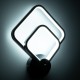 GLOBOSTAR® ANNA 61085 Μοντέρνο Φωτιστικό Τοίχου - Απλίκα LED 15W 1800lm 300° AC 220-240V IP20 Ρυθμιζόμενο Λευκό CCT με On/Off 2700K/4500K/6000K - Lumileds SMD Chip - Μαύρο Ματ - Μ25 x Π8 x Υ30cm - 3 Χρόνια Εγγύηση