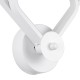 GLOBOSTAR® ANNA 61086 Μοντέρνο Φωτιστικό Τοίχου - Απλίκα LED 15W 1800lm 300° AC 220-240V IP20 Ρυθμιζόμενο Λευκό CCT με On/Off 2700K/4500K/6000K - Lumileds SMD Chip - Λευκό Ματ - Μ25 x Π8 x Υ30cm - 3 Χρόνια Εγγύηση