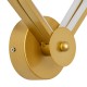 GLOBOSTAR® ANNA 61087 Μοντέρνο Φωτιστικό Τοίχου - Απλίκα LED 15W 1800lm 300° AC 220-240V IP20 Ρυθμιζόμενο Λευκό CCT με On/Off 2700K/4500K/6000K - Lumileds SMD Chip - Χρυσό Βούρτσας - Μ25 x Π8 x Υ30cm - 3 Χρόνια Εγγύηση GLOBOSTAR® ANNA 61087 Μοντέρνο Φωτιστικό Τοίχου - Απλίκα LED 15W 1800lm 300° AC 220-240V IP20 Ρυθμιζόμενο Λευκό CCT με On/Off 2700K/4500K/6000K - Lumileds SMD Chip - Χρυσό Βούρτσας - Μ25 x Π8 x Υ30cm - 3 Χρόνια Εγγύηση