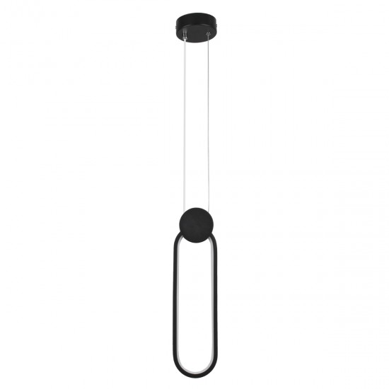 GLOBOSTAR® ILDI 61088 Μοντέρνο Κρεμαστό Φωτιστικό Οροφής LED 12W 1200lm 300° AC 220-240V IP20 Ρυθμιζόμενο Λευκό CCT με On/Off 2700K/4500K/6000K - Lumileds SMD Chip - Μαύρο Ματ - Μ10 x Π2.3 x Υ38cm - 3 Χρόνια Εγγύηση GLOBOSTAR® ILDI 61088 Μοντέρνο Κρεμαστό Φωτιστικό Οροφής LED 12W 1200lm 300° AC 220-240V IP20 Ρυθμιζόμενο Λευκό CCT με On/Off 2700K/4500K/6000K - Lumileds SMD Chip - Μαύρο Ματ - Μ10 x Π2.3 x Υ38cm - 3 Χρόνια Εγγύηση