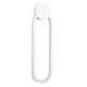 GLOBOSTAR® ILDI 61089 Μοντέρνο Κρεμαστό Φωτιστικό Οροφής LED 12W 1440lm 300° AC 220-240V IP20 Ρυθμιζόμενο Λευκό CCT με On/Off 2700K/4500K/6000K - Lumileds SMD Chip - Λευκό Ματ - Μ10 x Π2.3 x Υ38cm - 3 Χρόνια Εγγύηση