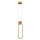 GLOBOSTAR® ILDI 61090 Μοντέρνο Κρεμαστό Φωτιστικό Οροφής LED 12W 1440lm 300° AC 220-240V IP20 Ρυθμιζόμενο Λευκό CCT με On/Off 2700K/4500K/6000K - Lumileds SMD Chip - Χρυσό Βούρτσας - Μ10 x Π2.3 x Υ38cm - 3 Χρόνια Εγγύηση GLOBOSTAR® ILDI 61090 Μοντέρνο Κρεμαστό Φωτιστικό Οροφής LED 12W 1440lm 300° AC 220-240V IP20 Ρυθμιζόμενο Λευκό CCT με On/Off 2700K/4500K/6000K - Lumileds SMD Chip - Χρυσό Βούρτσας - Μ10 x Π2.3 x Υ38cm - 3 Χρόνια Εγγύηση