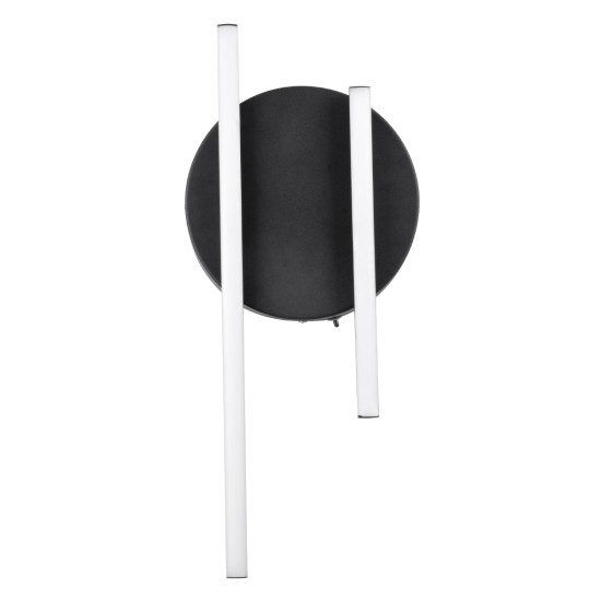 GLOBOSTAR® DRACO 61091 Μοντέρνο Φωτιστικό Οροφής LED 36W 4428lm 120° AC 220-240V IP20 Ρυθμιζόμενο Λευκό CCT με Χειριστήριο από 2700K έως 6000K Dimmable - Lumileds SMD Chip - Μαύρο Ματ - Μ50 x Π50 x Υ6cm - 3 Χρόνια Εγγύηση