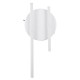 GLOBOSTAR® DRACO 61092 Μοντέρνο Φωτιστικό Οροφής LED 36W 4428lm 120° AC 220-240V IP20 Ρυθμιζόμενο Λευκό CCT με Χειριστήριο από 2700K έως 6000K Dimmable - Lumileds SMD Chip - Λευκό Ματ - Μ50 x Π50 x Υ6cm - 3 Χρόνια Εγγύηση