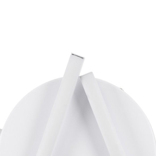 GLOBOSTAR® DRACO 61092 Μοντέρνο Φωτιστικό Οροφής LED 36W 4428lm 120° AC 220-240V IP20 Ρυθμιζόμενο Λευκό CCT με Χειριστήριο από 2700K έως 6000K Dimmable - Lumileds SMD Chip - Λευκό Ματ - Μ50 x Π50 x Υ6cm - 3 Χρόνια Εγγύηση