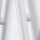 GLOBOSTAR® DRACO 61092 Μοντέρνο Φωτιστικό Οροφής LED 36W 4428lm 120° AC 220-240V IP20 Ρυθμιζόμενο Λευκό CCT με Χειριστήριο από 2700K έως 6000K Dimmable - Lumileds SMD Chip - Λευκό Ματ - Μ50 x Π50 x Υ6cm - 3 Χρόνια Εγγύηση