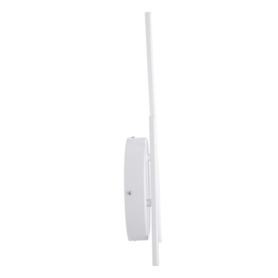 GLOBOSTAR® DRACO 61092 Μοντέρνο Φωτιστικό Οροφής LED 36W 4428lm 120° AC 220-240V IP20 Ρυθμιζόμενο Λευκό CCT με Χειριστήριο από 2700K έως 6000K Dimmable - Lumileds SMD Chip - Λευκό Ματ - Μ50 x Π50 x Υ6cm - 3 Χρόνια Εγγύηση