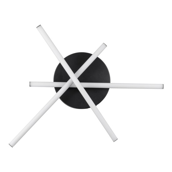 GLOBOSTAR® DRACO 61093 Μοντέρνο Φωτιστικό Οροφής LED 45W 5535lm 120° AC 220-240V IP20 Ρυθμιζόμενο Λευκό CCT με Χειριστήριο από 2700K έως 6000K Dimmable - Lumileds SMD Chip - Μαύρο Ματ - Μ50 x Π50 x Υ11cm - 3 Χρόνια Εγγύηση GLOBOSTAR® DRACO 61093 Μοντέρνο Φωτιστικό Οροφής LED 45W 5535lm 120° AC 220-240V IP20 Ρυθμιζόμενο Λευκό CCT με Χειριστήριο από 2700K έως 6000K Dimmable - Lumileds SMD Chip - Μαύρο Ματ - Μ50 x Π50 x Υ11cm - 3 Χρόνια Εγγύηση