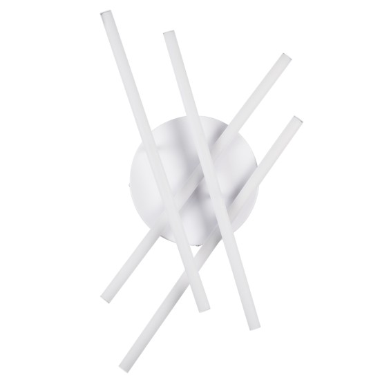 GLOBOSTAR® DRACO 61096 Μοντέρνο Φωτιστικό Οροφής LED 60W 7380lm 120° AC 220-240V IP20 Ρυθμιζόμενο Λευκό CCT με Χειριστήριο από 2700K έως 6000K Dimmable - Lumileds SMD Chip - Λευκό Ματ - Μ60 x Π60 x Υ11cm - 3 Χρόνια Εγγύηση