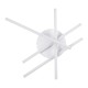 GLOBOSTAR® DRACO 61096 Μοντέρνο Φωτιστικό Οροφής LED 60W 7380lm 120° AC 220-240V IP20 Ρυθμιζόμενο Λευκό CCT με Χειριστήριο από 2700K έως 6000K Dimmable - Lumileds SMD Chip - Λευκό Ματ - Μ60 x Π60 x Υ11cm - 3 Χρόνια Εγγύηση