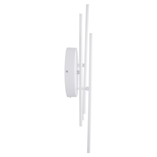 GLOBOSTAR® DRACO 61096 Μοντέρνο Φωτιστικό Οροφής LED 60W 7380lm 120° AC 220-240V IP20 Ρυθμιζόμενο Λευκό CCT με Χειριστήριο από 2700K έως 6000K Dimmable - Lumileds SMD Chip - Λευκό Ματ - Μ60 x Π60 x Υ11cm - 3 Χρόνια Εγγύηση
