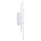 GLOBOSTAR® DRACO 61096 Μοντέρνο Φωτιστικό Οροφής LED 60W 7380lm 120° AC 220-240V IP20 Ρυθμιζόμενο Λευκό CCT με Χειριστήριο από 2700K έως 6000K Dimmable - Lumileds SMD Chip - Λευκό Ματ - Μ60 x Π60 x Υ11cm - 3 Χρόνια Εγγύηση