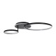 GLOBOSTAR® NEMESIS 61105 Μοντέρνο Φωτιστικό Οροφής LED 67W 6700lm 360° AC 220-240V IP20 Ρυθμιζόμενο Λευκό CCT με Χειριστήριο από 2700K έως 6000K Dimmable - Lumileds SMD Chip - Μαύρο Ματ - Μ84 x Π45 x Υ13cm - 3 Χρόνια Εγγύηση GLOBOSTAR® NEMESIS 61105 Μοντέρνο Φωτιστικό Οροφής LED 67W 6700lm 360° AC 220-240V IP20 Ρυθμιζόμενο Λευκό CCT με Χειριστήριο από 2700K έως 6000K Dimmable - Lumileds SMD Chip - Μαύρο Ματ - Μ84 x Π45 x Υ13cm - 3 Χρόνια Εγγύηση