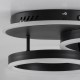 GLOBOSTAR® VENOM 61120 Μοντέρνο Φωτιστικό Οροφής LED 67W 8107lm 360° AC 220-240V IP20 Ρυθμιζόμενο Λευκό CCT με Χειριστήριο από 2700K έως 6000K Dimmable - Lumileds SMD Chip - Μαύρο Ματ - Μ60 x Π40 x Υ12.5cm - 3 Χρόνια Εγγύηση GLOBOSTAR® VENOM 61120 Μοντέρνο Φωτιστικό Οροφής LED 67W 8107lm 360° AC 220-240V IP20 Ρυθμιζόμενο Λευκό CCT με Χειριστήριο από 2700K έως 6000K Dimmable - Lumileds SMD Chip - Μαύρο Ματ - Μ60 x Π40 x Υ12.5cm - 3 Χρόνια Εγγύηση