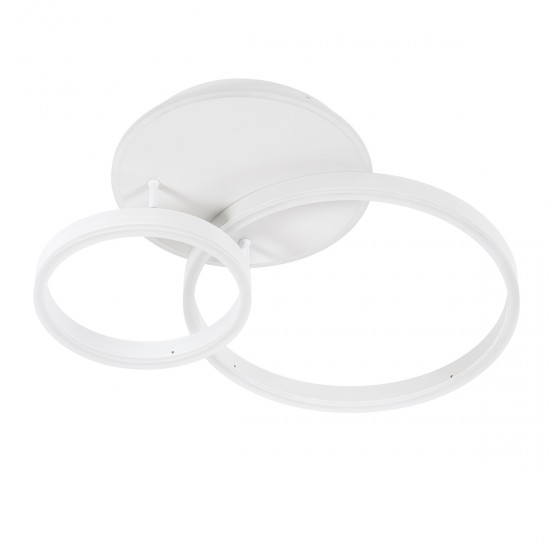 GLOBOSTAR® VENOM 61121 Μοντέρνο Φωτιστικό Οροφής LED 67W 8107lm 360° AC 220-240V IP20 Ρυθμιζόμενο Λευκό CCT με Χειριστήριο από 2700K έως 6000K Dimmable - Lumileds SMD Chip - Λευκό Ματ - Μ60 x Π40 x Υ12.5cm - 3 Χρόνια Εγγύηση GLOBOSTAR® VENOM 61121 Μοντέρνο Φωτιστικό Οροφής LED 67W 8107lm 360° AC 220-240V IP20 Ρυθμιζόμενο Λευκό CCT με Χειριστήριο από 2700K έως 6000K Dimmable - Lumileds SMD Chip - Λευκό Ματ - Μ60 x Π40 x Υ12.5cm - 3 Χρόνια Εγγύηση