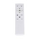 GLOBOSTAR® DIAMOND 61127 Μοντέρνο Κρεμαστό Φωτιστικό Οροφής LED 20W 2356lm 360° AC 220-240V IP20 Ρυθμιζόμενο Λευκό CCT με Χειριστήριο από 2700K έως 6000K Dimmable - Lumileds SMD Chip - Χρυσό Βούρτσας - Μ25 x Π25 x Υ3cm - 3 Χρόνια Εγγύηση