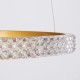 GLOBOSTAR® DIAMOND TRIO 61145 Μοντέρνο Κρεμαστό Φωτιστικό Οροφής LED 120W 14723lm 360° AC 220-240V IP20 Ρυθμιζόμενο Λευκό CCT με Χειριστήριο από 2700K έως 6000K Dimmable - Lumileds SMD Chip - Χρυσό Βούρτσας - Μ150 x Π150 x Υ60cm - 3 Χρόνια Εγγύηση GLOBOSTAR® DIAMOND TRIO 61145 Μοντέρνο Κρεμαστό Φωτιστικό Οροφής LED 120W 14723lm 360° AC 220-240V IP20 Ρυθμιζόμενο Λευκό CCT με Χειριστήριο από 2700K έως 6000K Dimmable - Lumileds SMD Chip - Χρυσό Βούρτσας - Μ150 x Π150 x Υ60cm - 3 Χρόνια Εγγύηση