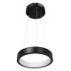 GLOBOSTAR® NEMESIS 61152 Μοντέρνο Κρεμαστό Φωτιστικό Οροφής LED 20W 2000lm 360° AC 220-240V IP20 Ρυθμιζόμενο Λευκό CCT με Χειριστήριο από 2700K έως 6000K Dimmable - Lumileds SMD Chip - Μαυρό Ματ - Μ25 x Π25 x Υ4cm - 3 Χρόνια Εγγύηση GLOBOSTAR® NEMESIS 61152 Μοντέρνο Κρεμαστό Φωτιστικό Οροφής LED 20W 2000lm 360° AC 220-240V IP20 Ρυθμιζόμενο Λευκό CCT με Χειριστήριο από 2700K έως 6000K Dimmable - Lumileds SMD Chip - Μαυρό Ματ - Μ25 x Π25 x Υ4cm - 3 Χρόνια Εγγύηση