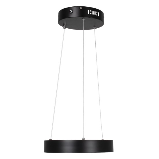 GLOBOSTAR® NEMESIS 61152 Μοντέρνο Κρεμαστό Φωτιστικό Οροφής LED 20W 2000lm 360° AC 220-240V IP20 Ρυθμιζόμενο Λευκό CCT με Χειριστήριο από 2700K έως 6000K Dimmable - Lumileds SMD Chip - Μαυρό Ματ - Μ25 x Π25 x Υ4cm - 3 Χρόνια Εγγύηση GLOBOSTAR® NEMESIS 61152 Μοντέρνο Κρεμαστό Φωτιστικό Οροφής LED 20W 2000lm 360° AC 220-240V IP20 Ρυθμιζόμενο Λευκό CCT με Χειριστήριο από 2700K έως 6000K Dimmable - Lumileds SMD Chip - Μαυρό Ματ - Μ25 x Π25 x Υ4cm - 3 Χρόνια Εγγύηση