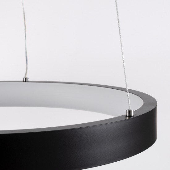 GLOBOSTAR® NEMESIS 61155 Μοντέρνο Κρεμαστό Φωτιστικό Οροφής LED 30W 3513lm 360° AC 220-240V IP20 Ρυθμιζόμενο Λευκό CCT με Χειριστήριο από 2700K έως 6000K Dimmable - Lumileds SMD Chip - Μαυρό Ματ - Μ40 x Π40 x Υ4cm - 3 Χρόνια Εγγύηση GLOBOSTAR® NEMESIS 61155 Μοντέρνο Κρεμαστό Φωτιστικό Οροφής LED 30W 3513lm 360° AC 220-240V IP20 Ρυθμιζόμενο Λευκό CCT με Χειριστήριο από 2700K έως 6000K Dimmable - Lumileds SMD Chip - Μαυρό Ματ - Μ40 x Π40 x Υ4cm - 3 Χρόνια Εγγύηση