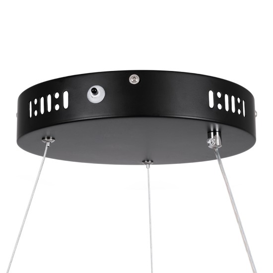 GLOBOSTAR® NEMESIS 61155 Μοντέρνο Κρεμαστό Φωτιστικό Οροφής LED 30W 3513lm 360° AC 220-240V IP20 Ρυθμιζόμενο Λευκό CCT με Χειριστήριο από 2700K έως 6000K Dimmable - Lumileds SMD Chip - Μαυρό Ματ - Μ40 x Π40 x Υ4cm - 3 Χρόνια Εγγύηση GLOBOSTAR® NEMESIS 61155 Μοντέρνο Κρεμαστό Φωτιστικό Οροφής LED 30W 3513lm 360° AC 220-240V IP20 Ρυθμιζόμενο Λευκό CCT με Χειριστήριο από 2700K έως 6000K Dimmable - Lumileds SMD Chip - Μαυρό Ματ - Μ40 x Π40 x Υ4cm - 3 Χρόνια Εγγύηση