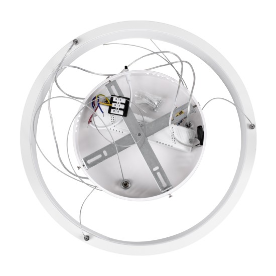 GLOBOSTAR® NEMESIS 61156 Μοντέρνο Κρεμαστό Φωτιστικό Οροφής LED 30W 3513lm 360° AC 220-240V IP20 Ρυθμιζόμενο Λευκό CCT με Χειριστήριο από 2700K έως 6000K Dimmable - Lumileds SMD Chip - Λευκό Ματ - Μ40 x Π40 x Υ4cm - 3 Χρόνια Εγγύηση GLOBOSTAR® NEMESIS 61156 Μοντέρνο Κρεμαστό Φωτιστικό Οροφής LED 30W 3513lm 360° AC 220-240V IP20 Ρυθμιζόμενο Λευκό CCT με Χειριστήριο από 2700K έως 6000K Dimmable - Lumileds SMD Chip - Λευκό Ματ - Μ40 x Π40 x Υ4cm - 3 Χρόνια Εγγύηση
