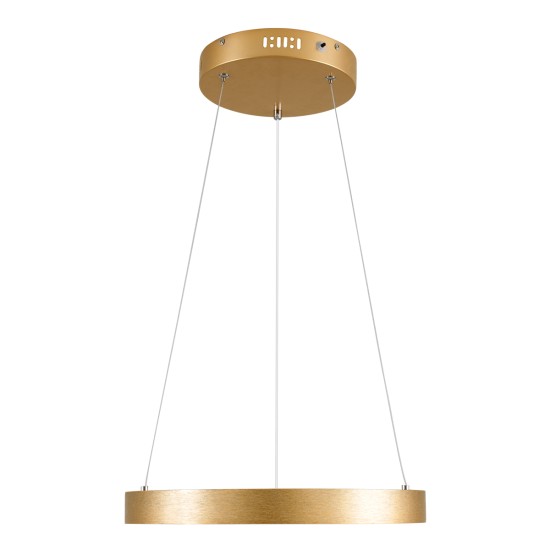 GLOBOSTAR® NEMESIS 61157 Μοντέρνο Κρεμαστό Φωτιστικό Οροφής LED 30W 3513lm 360° AC 220-240V IP20 Ρυθμιζόμενο Λευκό CCT με Χειριστήριο από 2700K έως 6000K Dimmable - Lumileds SMD Chip - Χρυσό Βούρτσας - Μ40 x Π40 x Υ4cm - 3 Χρόνια Εγγύηση GLOBOSTAR® NEMESIS 61157 Μοντέρνο Κρεμαστό Φωτιστικό Οροφής LED 30W 3513lm 360° AC 220-240V IP20 Ρυθμιζόμενο Λευκό CCT με Χειριστήριο από 2700K έως 6000K Dimmable - Lumileds SMD Chip - Χρυσό Βούρτσας - Μ40 x Π40 x Υ4cm - 3 Χρόνια Εγγύηση