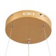 GLOBOSTAR® NEMESIS 61157 Μοντέρνο Κρεμαστό Φωτιστικό Οροφής LED 30W 3513lm 360° AC 220-240V IP20 Ρυθμιζόμενο Λευκό CCT με Χειριστήριο από 2700K έως 6000K Dimmable - Lumileds SMD Chip - Χρυσό Βούρτσας - Μ40 x Π40 x Υ4cm - 3 Χρόνια Εγγύηση GLOBOSTAR® NEMESIS 61157 Μοντέρνο Κρεμαστό Φωτιστικό Οροφής LED 30W 3513lm 360° AC 220-240V IP20 Ρυθμιζόμενο Λευκό CCT με Χειριστήριο από 2700K έως 6000K Dimmable - Lumileds SMD Chip - Χρυσό Βούρτσας - Μ40 x Π40 x Υ4cm - 3 Χρόνια Εγγύηση