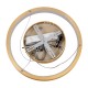 GLOBOSTAR® NEMESIS 61157 Μοντέρνο Κρεμαστό Φωτιστικό Οροφής LED 30W 3513lm 360° AC 220-240V IP20 Ρυθμιζόμενο Λευκό CCT με Χειριστήριο από 2700K έως 6000K Dimmable - Lumileds SMD Chip - Χρυσό Βούρτσας - Μ40 x Π40 x Υ4cm - 3 Χρόνια Εγγύηση GLOBOSTAR® NEMESIS 61157 Μοντέρνο Κρεμαστό Φωτιστικό Οροφής LED 30W 3513lm 360° AC 220-240V IP20 Ρυθμιζόμενο Λευκό CCT με Χειριστήριο από 2700K έως 6000K Dimmable - Lumileds SMD Chip - Χρυσό Βούρτσας - Μ40 x Π40 x Υ4cm - 3 Χρόνια Εγγύηση