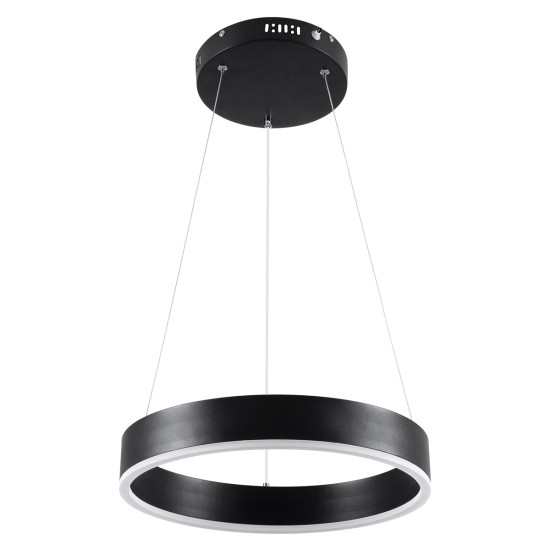 GLOBOSTAR® VENOM 61173 Μοντέρνο Κρεμαστό Φωτιστικό Οροφής LED 30W 3513lm 120° AC 220-240V IP20 Ρυθμιζόμενο Λευκό CCT με Χειριστήριο από 2700K έως 6000K Dimmable - Lumileds SMD Chip - Μαύρο Ματ - Μ40 x Π40 x Υ6.5cm - 3 Χρόνια Εγγύηση GLOBOSTAR® VENOM 61173 Μοντέρνο Κρεμαστό Φωτιστικό Οροφής LED 30W 3513lm 120° AC 220-240V IP20 Ρυθμιζόμενο Λευκό CCT με Χειριστήριο από 2700K έως 6000K Dimmable - Lumileds SMD Chip - Μαύρο Ματ - Μ40 x Π40 x Υ6.5cm - 3 Χρόνια Εγγύηση