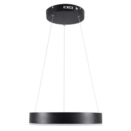 GLOBOSTAR® VENOM 61173 Μοντέρνο Κρεμαστό Φωτιστικό Οροφής LED 30W 3513lm 120° AC 220-240V IP20 Ρυθμιζόμενο Λευκό CCT με Χειριστήριο από 2700K έως 6000K Dimmable - Lumileds SMD Chip - Μαύρο Ματ - Μ40 x Π40 x Υ6.5cm - 3 Χρόνια Εγγύηση GLOBOSTAR® VENOM 61173 Μοντέρνο Κρεμαστό Φωτιστικό Οροφής LED 30W 3513lm 120° AC 220-240V IP20 Ρυθμιζόμενο Λευκό CCT με Χειριστήριο από 2700K έως 6000K Dimmable - Lumileds SMD Chip - Μαύρο Ματ - Μ40 x Π40 x Υ6.5cm - 3 Χρόνια Εγγύηση