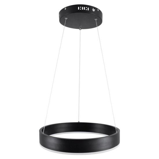 GLOBOSTAR® VENOM 61173 Μοντέρνο Κρεμαστό Φωτιστικό Οροφής LED 30W 3513lm 120° AC 220-240V IP20 Ρυθμιζόμενο Λευκό CCT με Χειριστήριο από 2700K έως 6000K Dimmable - Lumileds SMD Chip - Μαύρο Ματ - Μ40 x Π40 x Υ6.5cm - 3 Χρόνια Εγγύηση GLOBOSTAR® VENOM 61173 Μοντέρνο Κρεμαστό Φωτιστικό Οροφής LED 30W 3513lm 120° AC 220-240V IP20 Ρυθμιζόμενο Λευκό CCT με Χειριστήριο από 2700K έως 6000K Dimmable - Lumileds SMD Chip - Μαύρο Ματ - Μ40 x Π40 x Υ6.5cm - 3 Χρόνια Εγγύηση