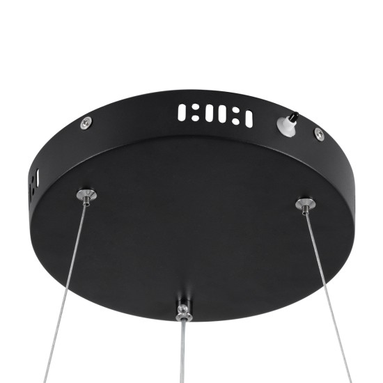 GLOBOSTAR® VENOM 61173 Μοντέρνο Κρεμαστό Φωτιστικό Οροφής LED 30W 3513lm 120° AC 220-240V IP20 Ρυθμιζόμενο Λευκό CCT με Χειριστήριο από 2700K έως 6000K Dimmable - Lumileds SMD Chip - Μαύρο Ματ - Μ40 x Π40 x Υ6.5cm - 3 Χρόνια Εγγύηση GLOBOSTAR® VENOM 61173 Μοντέρνο Κρεμαστό Φωτιστικό Οροφής LED 30W 3513lm 120° AC 220-240V IP20 Ρυθμιζόμενο Λευκό CCT με Χειριστήριο από 2700K έως 6000K Dimmable - Lumileds SMD Chip - Μαύρο Ματ - Μ40 x Π40 x Υ6.5cm - 3 Χρόνια Εγγύηση