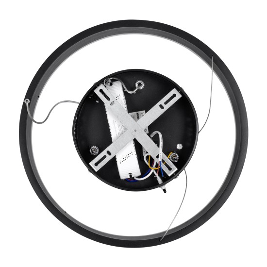 GLOBOSTAR® VENOM 61173 Μοντέρνο Κρεμαστό Φωτιστικό Οροφής LED 30W 3513lm 120° AC 220-240V IP20 Ρυθμιζόμενο Λευκό CCT με Χειριστήριο από 2700K έως 6000K Dimmable - Lumileds SMD Chip - Μαύρο Ματ - Μ40 x Π40 x Υ6.5cm - 3 Χρόνια Εγγύηση GLOBOSTAR® VENOM 61173 Μοντέρνο Κρεμαστό Φωτιστικό Οροφής LED 30W 3513lm 120° AC 220-240V IP20 Ρυθμιζόμενο Λευκό CCT με Χειριστήριο από 2700K έως 6000K Dimmable - Lumileds SMD Chip - Μαύρο Ματ - Μ40 x Π40 x Υ6.5cm - 3 Χρόνια Εγγύηση